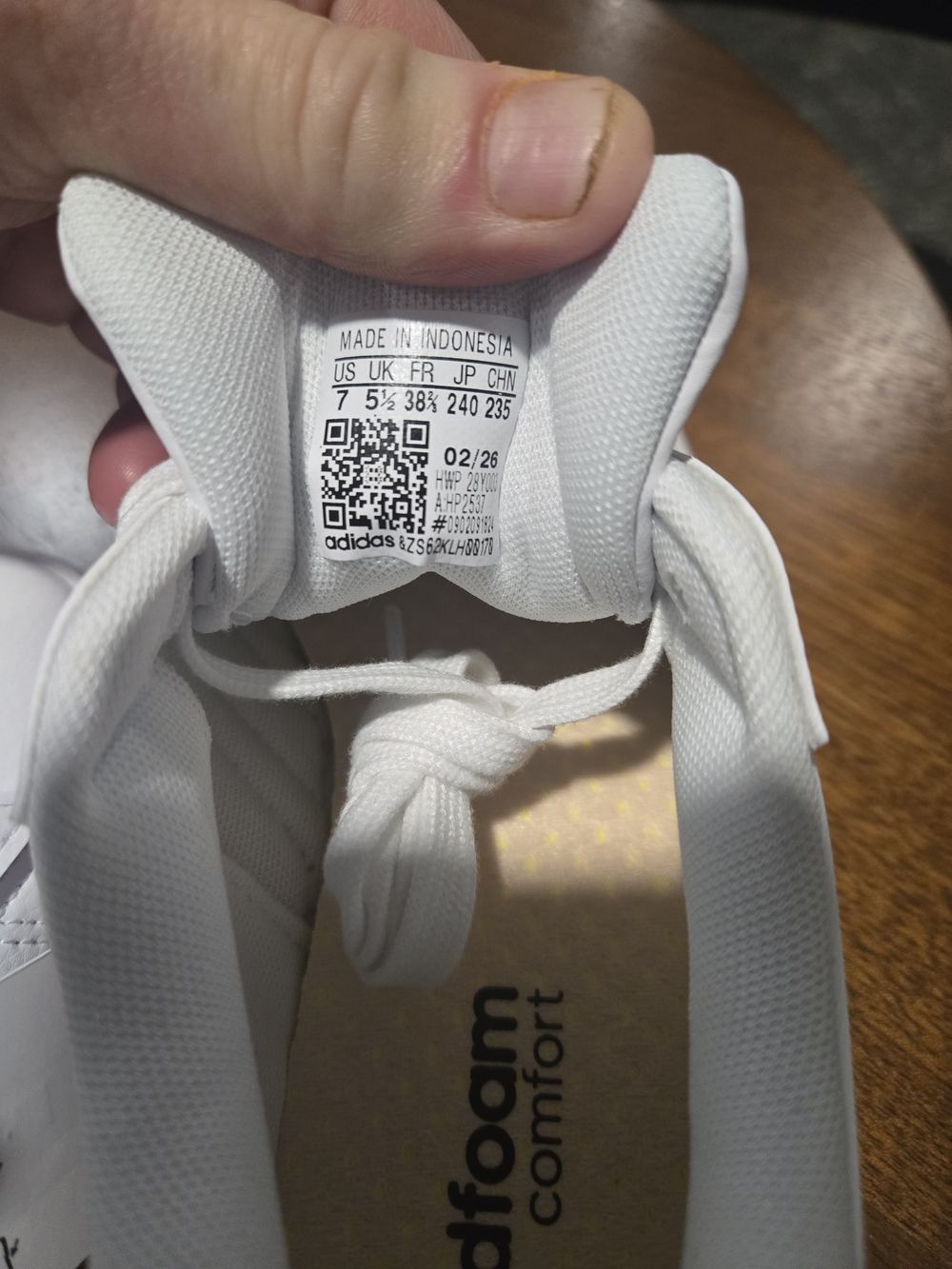 Adidas Womens Grand Court Size 7 NWT - Picture 8 of 9
